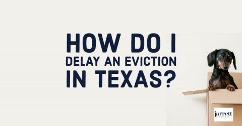 eviction delay foreclosure
