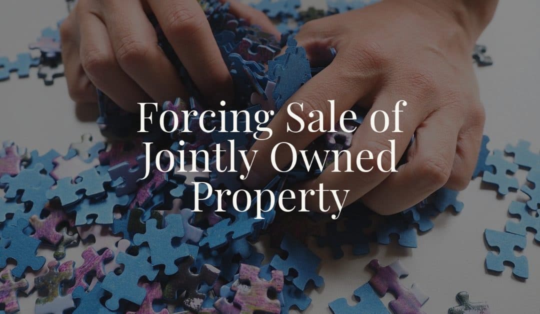 Forcing Sale of Jointly Owned Property
